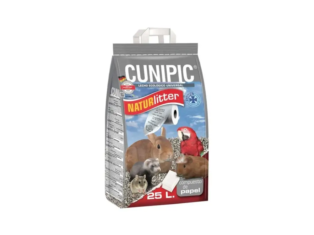 Podestýlka Naturlitter paper Cunipic 25 l Ověřený