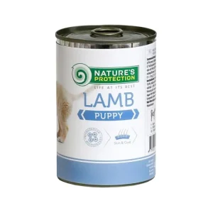 Bezpečná Platba Nature's Protection Dog Puppy jehně konzerva 400g