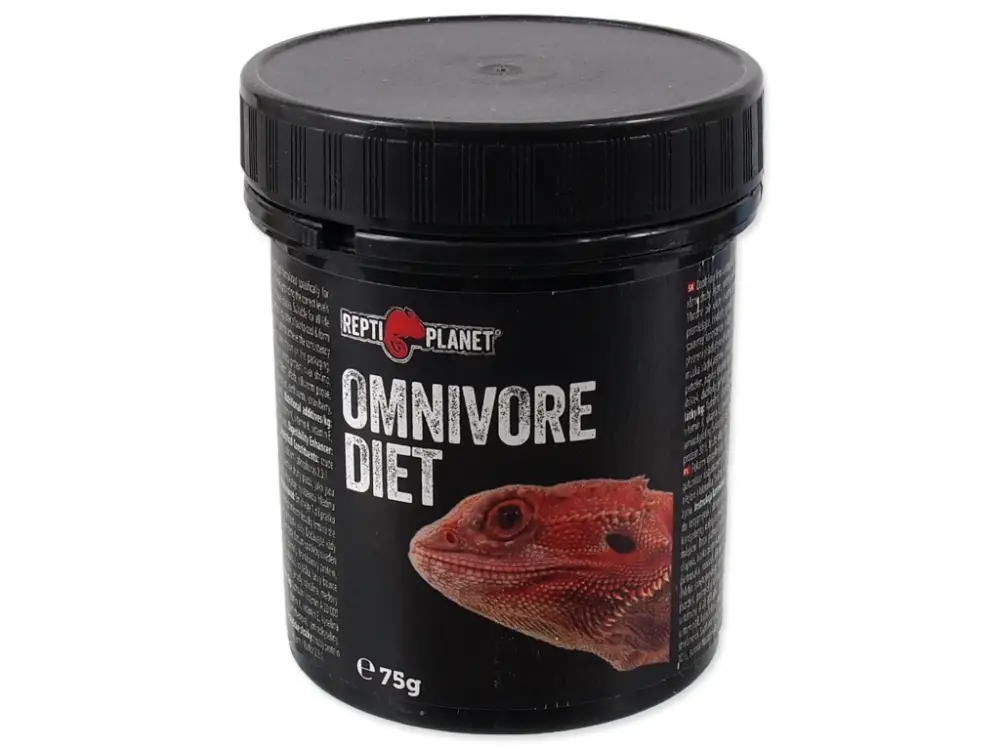 Repti Planet krmivo doplňkové Omnivore diet 75 g Oblíbený