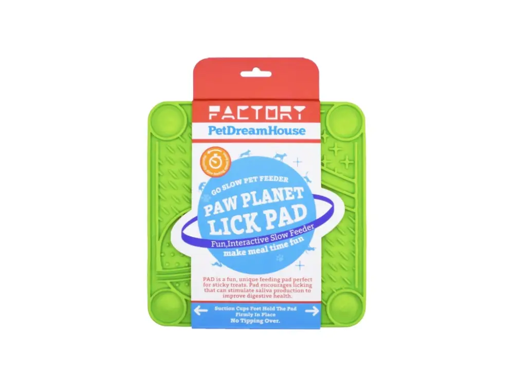 PetDreamHouse lízací podložka Paw Planet Lick Pad – zelená Kup Teď