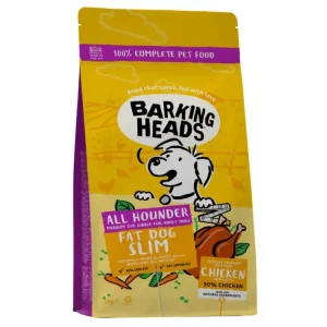 Vrácení Zdarma BARKING HEADS All Hounder Fat Dog Slim Chick 2kg