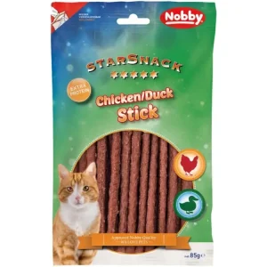 Aktuální Nobby StarSnack Cat Tyčinky kuře s kachnou 85g
