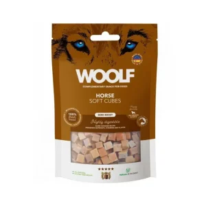 Akční Cena WOOLF pochoutka Soft Cubes Konina 100g