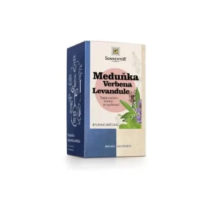 Časově Omezené Sonnentor Meduňka Verbena Levandule bio čaj 23,4g 18 sáčků