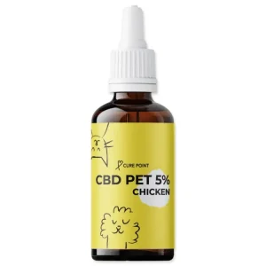 Značkový CBD olej CurePoint pro zvířata kuře 10ml