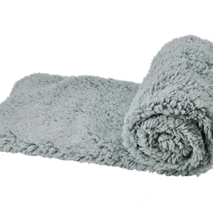 Bezpečná Platba Nobby deka Teddy fleece světle šedá 100x150cm