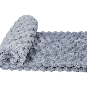 Nobby deka DIAMOND fleece šedá 100x150cm Sleva