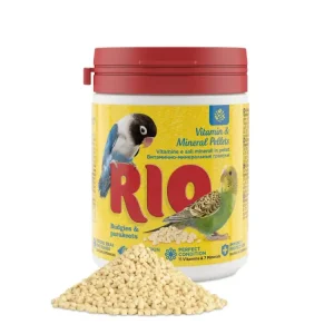 RIO vitaminové a minerální pelety pro andulky a střední papoušky 120g Hit Sezóny