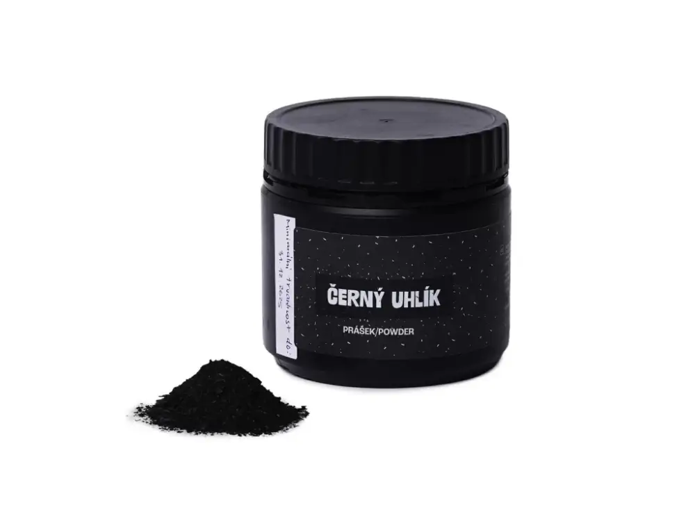 Pouze Dnes Dogsie Černý uhlík Prášek 155g