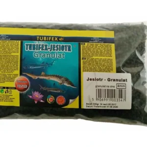 Výprodej Tubifex krmivo pro jesetery 4 mm 0,5 kg