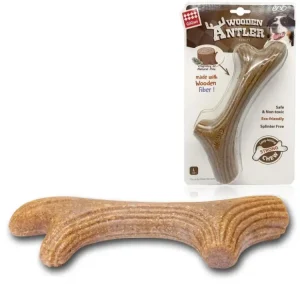 GiGwi Žvýkací parůžky Wooden Antler, L Finální Výprodej