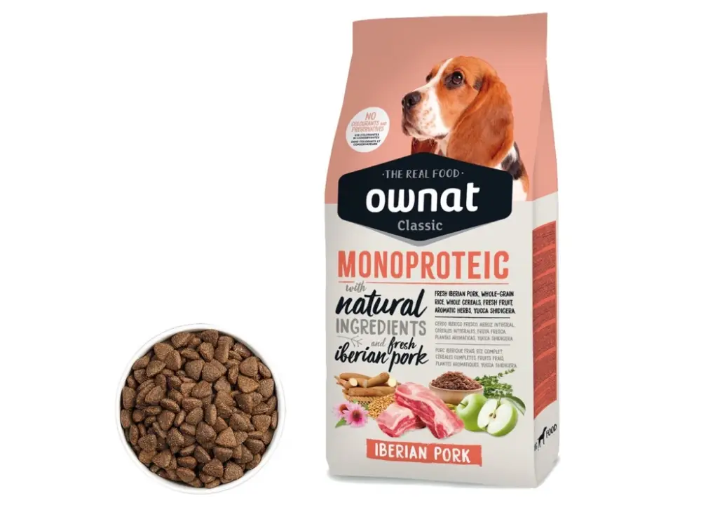 OWNAT CLASSIC MONOPROTEIC DOG Iberian Pork 12kg Vysoce Kvalitní