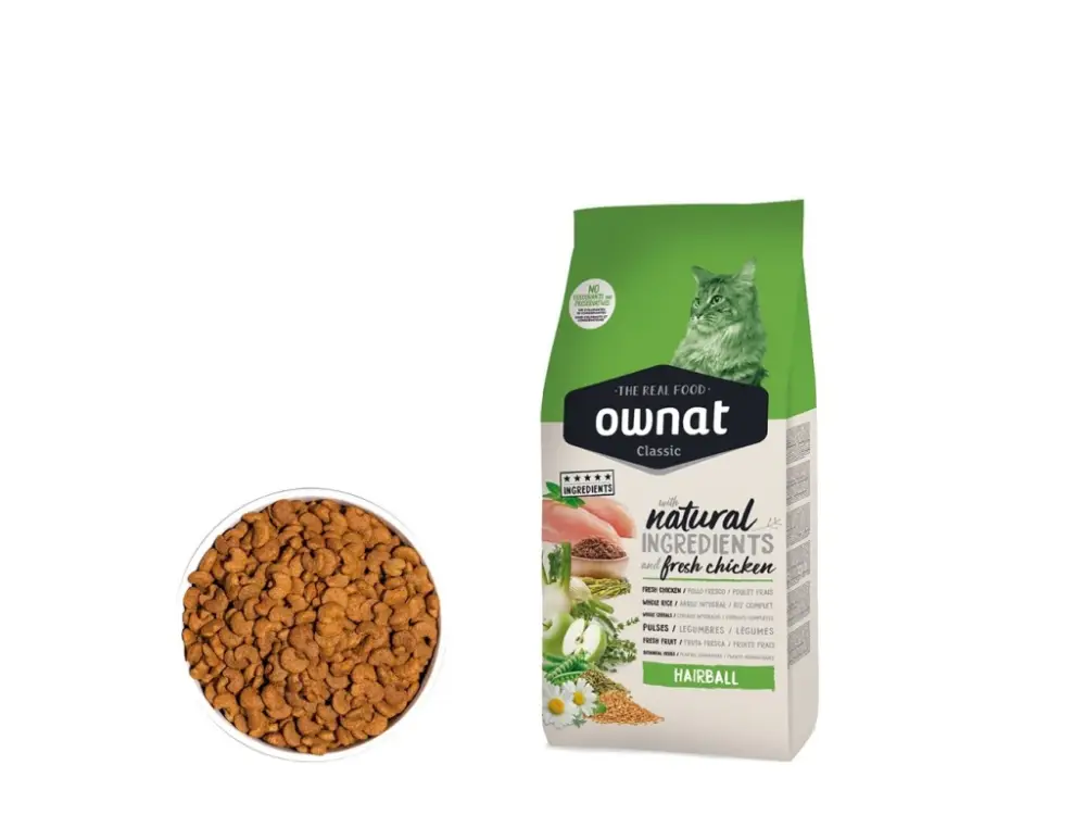 Akce OWNAT CLASSIC CAT Hairball 1,5kg