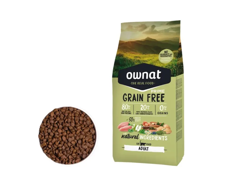 Odeslání Ihned OWNAT GF PRIME CAT Adult Chicken & Turkey 3kg