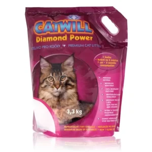 Horká Nabídka Catwill Diamond Power podestýlka pro kočku 3,3kg/7,6l