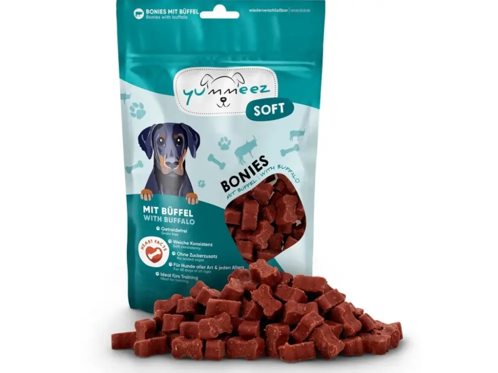 Speciální Cena Yummeez Soft Bonies s buvolím masem 165 g