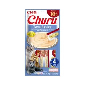 Nejlepší Cena Inaba Churu Senior cat snack tuňák 4x 14g