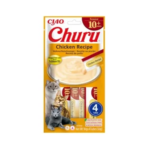 Akce Inaba Churu Senior cat snack kuře 4x 14g