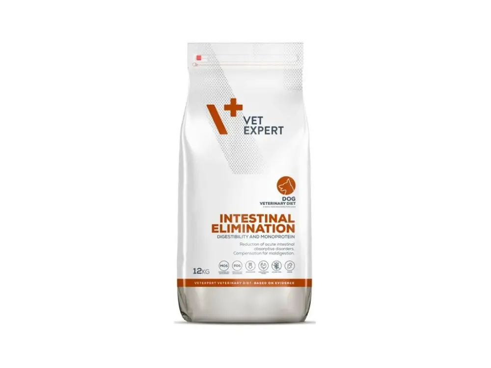 VetExpert VD 4T Intestinal Elimination Dog 12 kg Časově Omezené