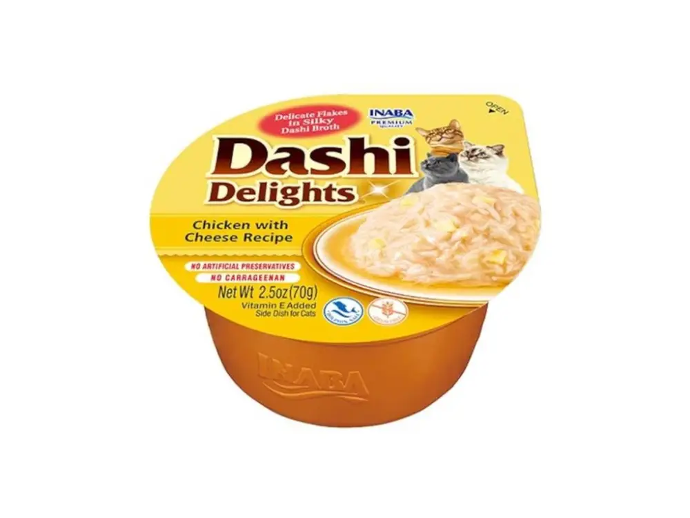 Omezená Nabídka Inaba Dashi Delights kuře se sýrem 70g