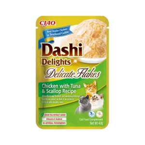 Akční Nabídka Inaba Dashi Delights Delicate kaps.kuře,tuňák,hřeb.40 g