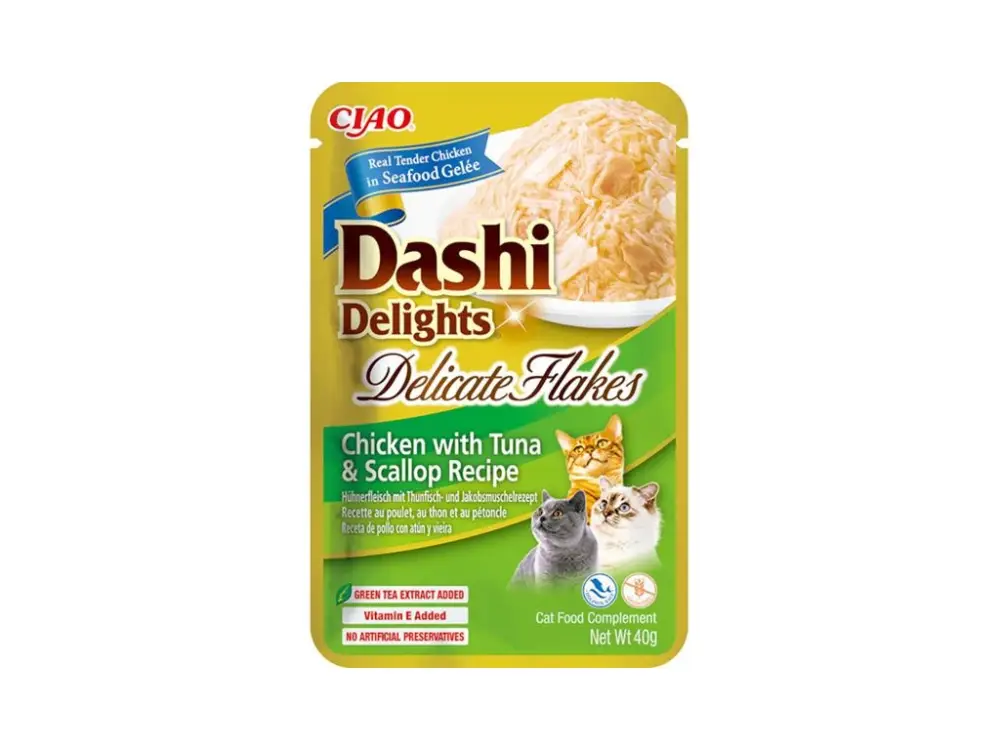 Akční Nabídka Inaba Dashi Delights Delicate kaps.kuře,tuňák,hřeb.40 g