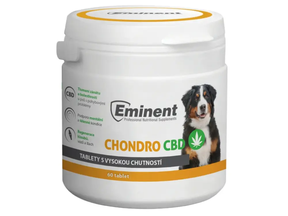 Eminent Dog Chondro CBD 60tbl Omezená Nabídka