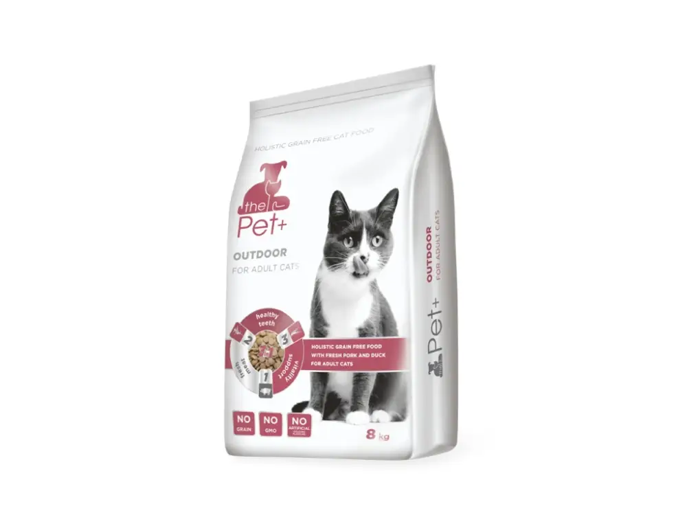 Originální thePet+ 3in1 cat OUTDOOR - 8 kg
