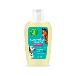Zelená země CBD šampon pro zvířata, 125 ml Nejprodávanější