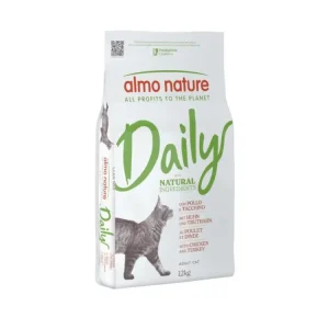 Almo Nature Daily Maintenance - s kuřetem a krůtou 12kg Výhodná Nabídka