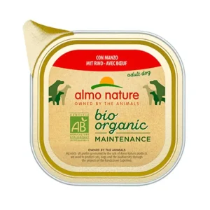 Rychlé Dodání Almo Nature Bio Organic - vanička pro psy s hovězím 100g