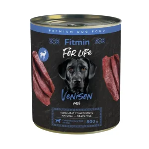 Fitmin Dog For Life konzerva pro psy se zvěřinou 800g Výprodej