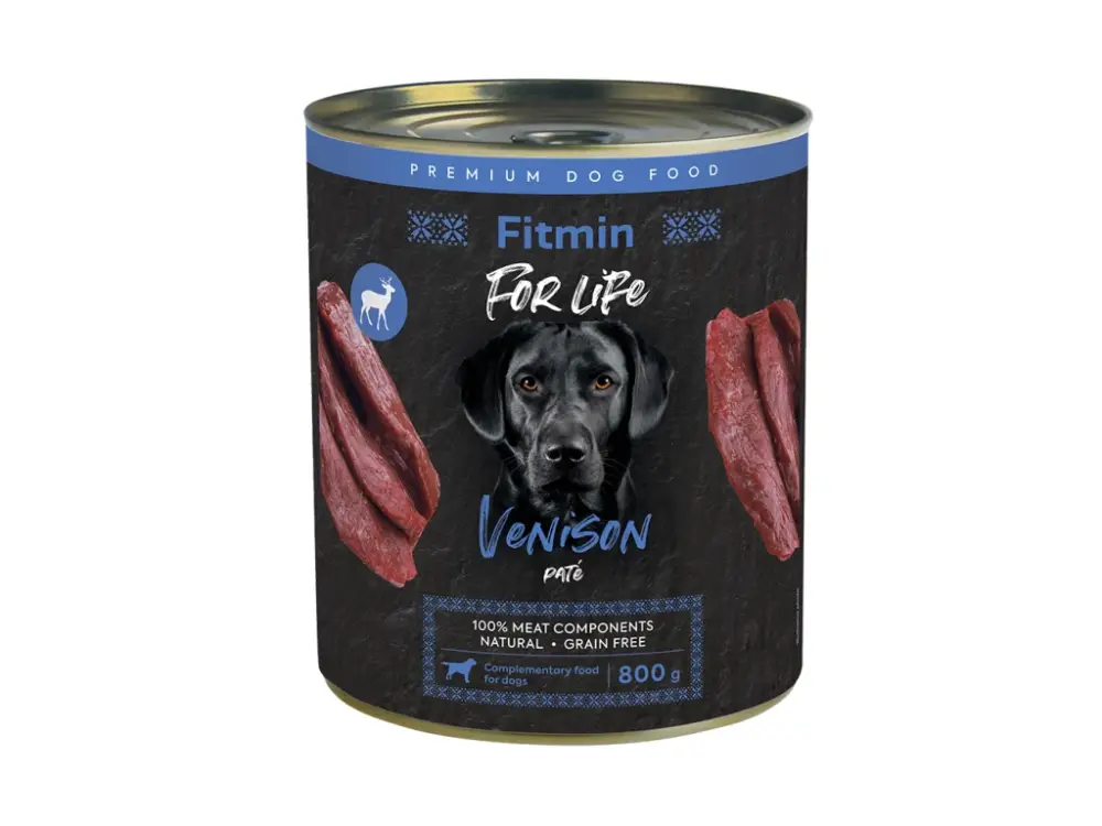 Fitmin Dog For Life konzerva pro psy se zvěřinou 800g Výprodej