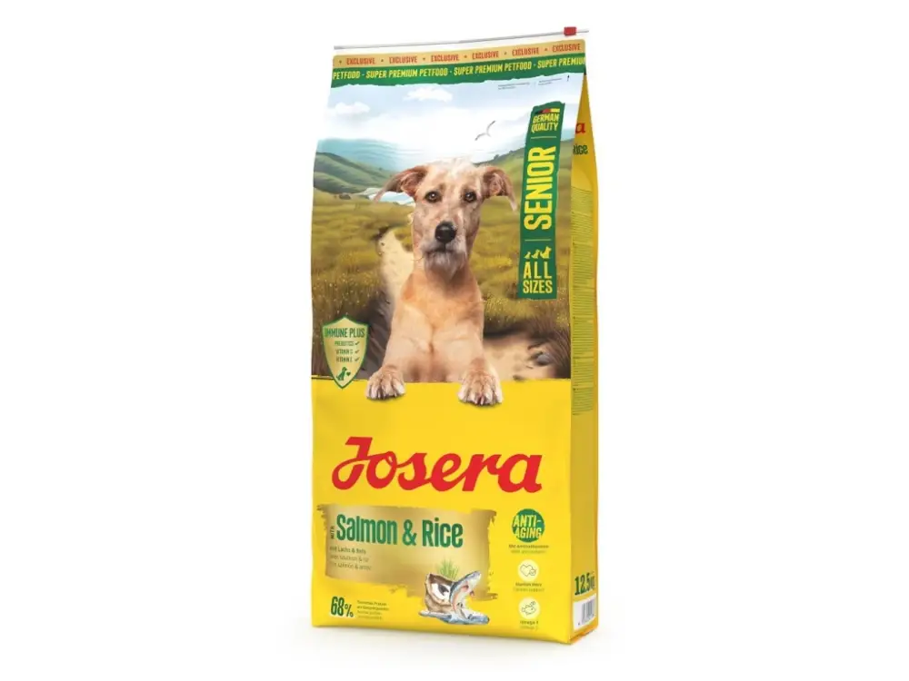 Nejlepší Cena Josera Dog All Sizes Senior with Salmon & Rice 12,5kg