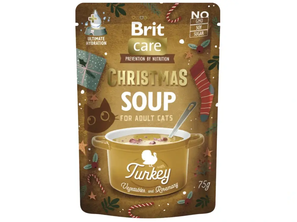 Brit Care Cat Christmas Krůtí polévka 75g Cenová Bomba