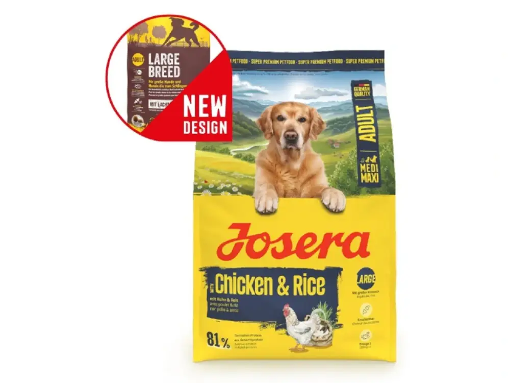 Josera Dog Medium/Maxi Adult with Chicken & Rice 3kg Zlevněný