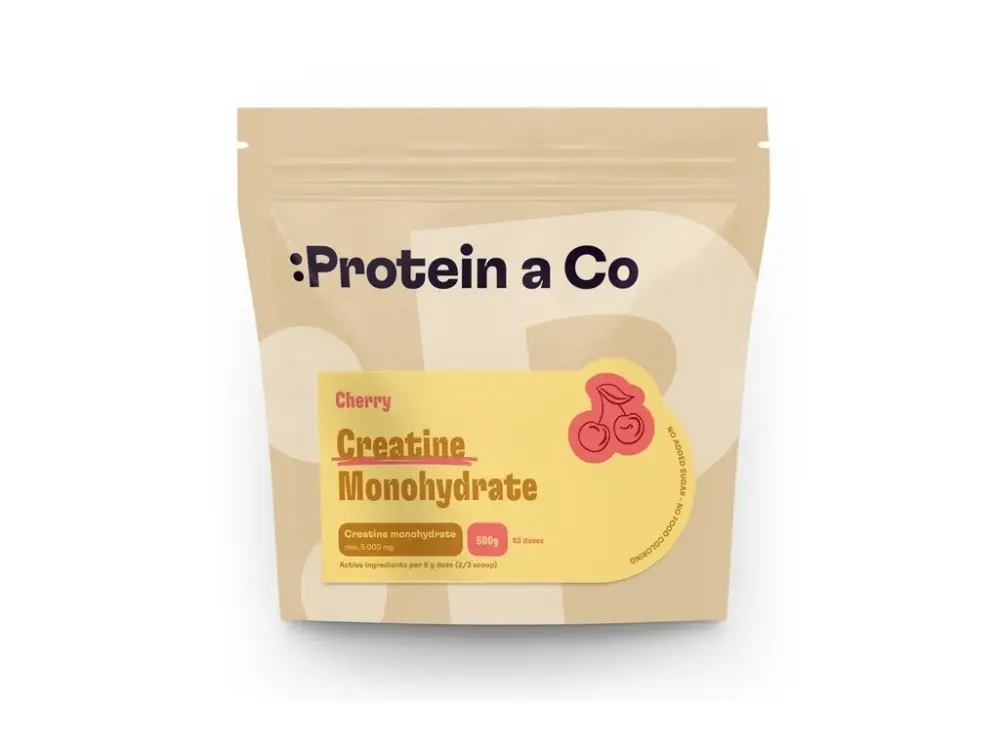 Omezená Nabídka Protein&Co Creatine monohydrate 500 g - višeň