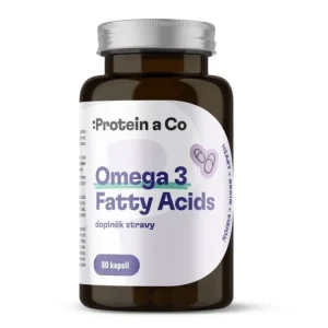 Protein&Co Omega-3 mastné kyseliny – 80 kapslí Objednat Nyní