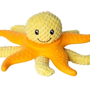 Akční Nabídka Hračka pes OCTOPUS & STARFISH plyš,TPR oranž.27cm Kiwi