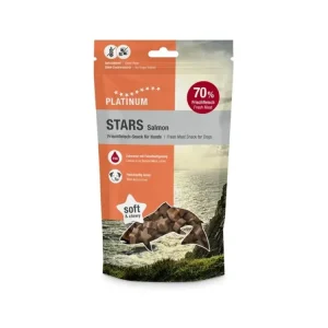Platinum Dog Snack Stars Salmon 185 g Výprodej