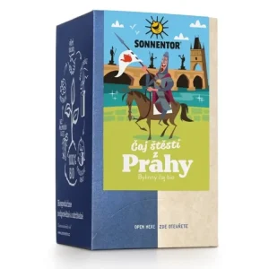 Akce Sonnentor Čaj štěstí z Prahy, porcovaný čaj, BIO, 18 ks