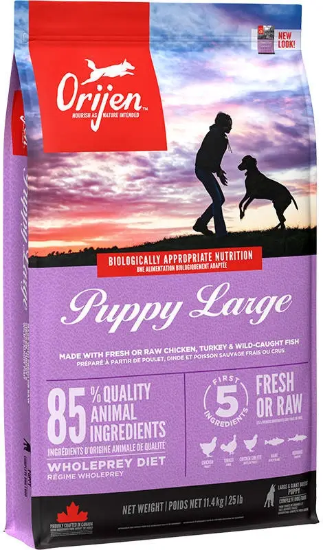 Rychlé Dodání ORIJEN Dog Puppy Large 11,4 kg