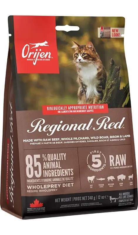 Orijen Regional Red Cat 340 g Cenově Výhodný