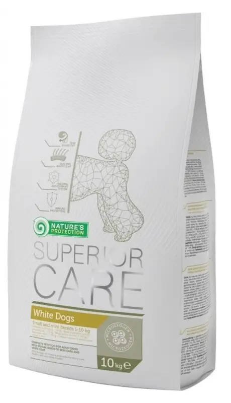 NATURES PROTECTION Superior Care White Dogs Adult 10 kg Ihned K Objednání