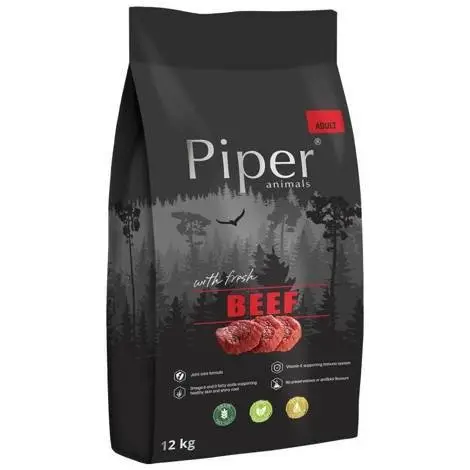 DOLINA NOTECI Piper Animals s hovězím masem 12kg Poslední Šance