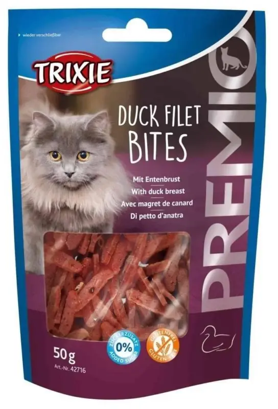 TRIXIE Duck Filet Bites - Kachní filety 50g Výhodná Nabídka