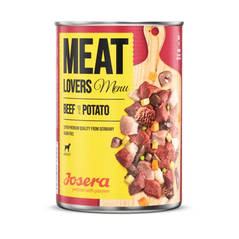 JOSERA Meatlovers Menu Hovězí maso s brambory 400g Koupit Online