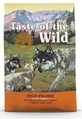 Cenová Bomba TASTE OF THE WILD High Prairie Puppy 12,2kg + Překvapení pro psa