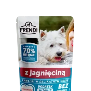 Frendi- Kousky v jemné omáčce s jehněčím masem 100g. Kup Teď