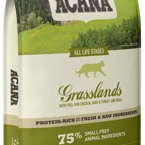 ACANA Grasslands kočka 4,5kg Vrácení Zdarma